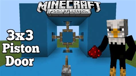Maybe you would like to learn more about one of these? How To Make Cool 3x3 Piston Door - Minecraft Bedrock 1.4.2 ...