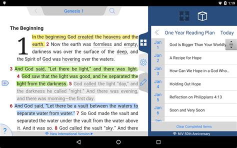 ‎in the bible in a year podcast, fr. NIV 50th Anniversary Bible - Android Apps on Google Play