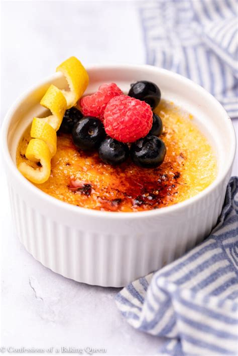 How To Make Lemon Crème Brulee With Step By Step Photos