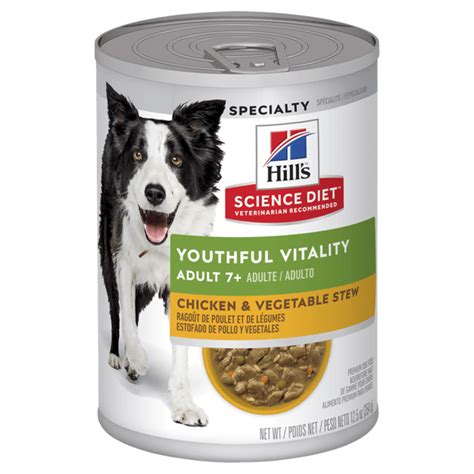 Hills Science Diet Senior 7 Plus Youthful Vitality Canned Dog Food