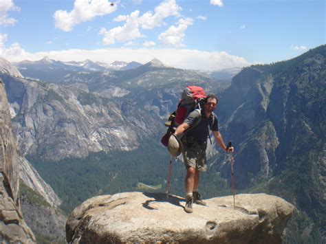 Rock Climbing Yosemite National Park California Usa