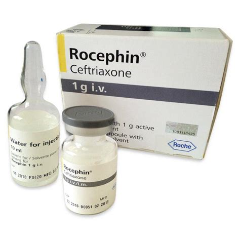 Rocephin 1g Powder For Solution Ceftriaxone 1 Inj Asset Pharmacy