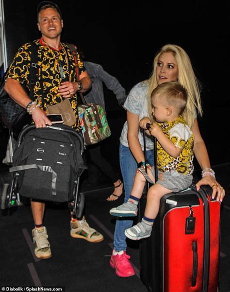 Spencer Pratt And Heidi Montag Are Spotted In Lax With Their Son Ahead