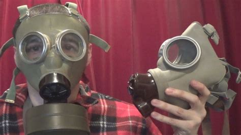 Two Of The Cheapest Gas Masks On The Surplus Market Youtube