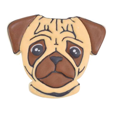 Pug Face Cookie Cutter 35 Randm International
