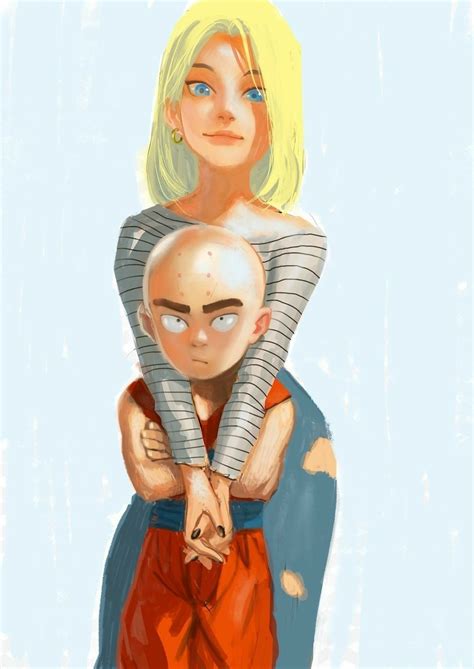 Android And Krillin Fan Art Personnages De Dragon Ball Dragon