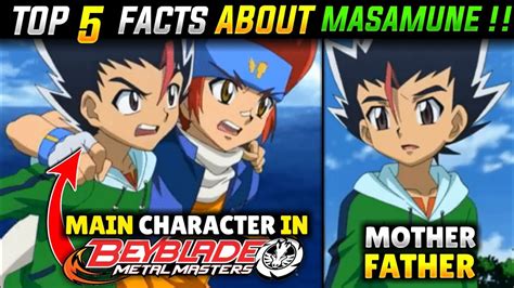 Top 5 Facts About Masamune Kadoya 🦄 Beyblade Metal Masters 😎 Ft