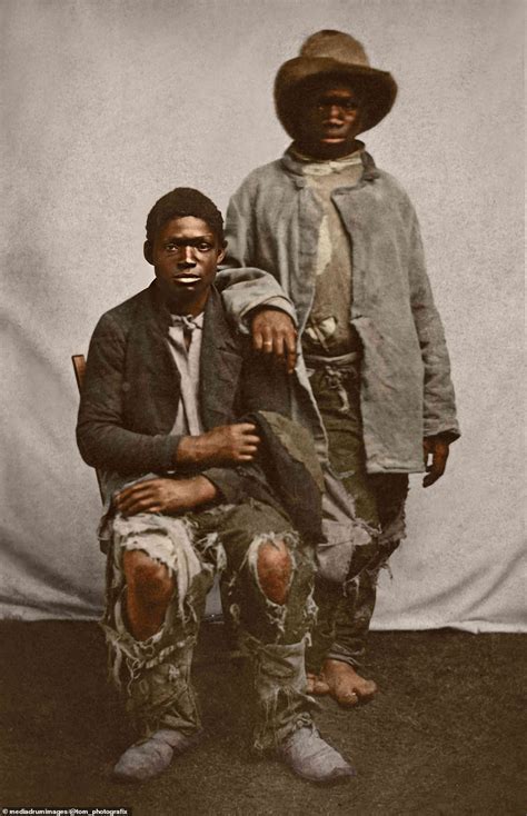 Th Century Slavery In America Revealed In Powerful Colorized Photos Lipstick Alley