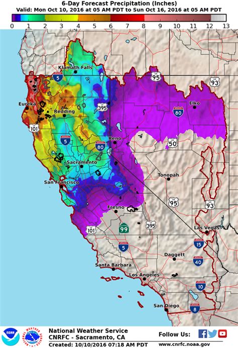 Noaa Atmospheric River Will Impact California With Big Rain And Snow
