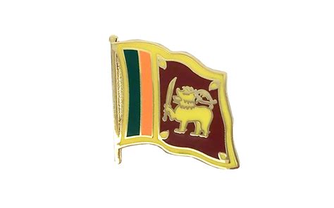 Sri Lanka Flag Lapel Pin Royal Flags