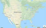 Map Of Usa Google – Topographic Map of Usa with States