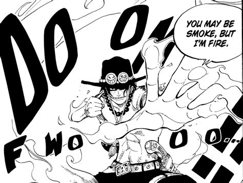 Flame Fist Portgaz D Ace Manga One Piece 1 One Piece Anime Naive