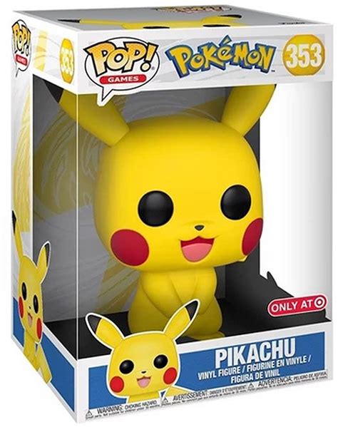 Funko Pop Games Pokemon Pikachu 10 Inch Target Exclusive Figure 353