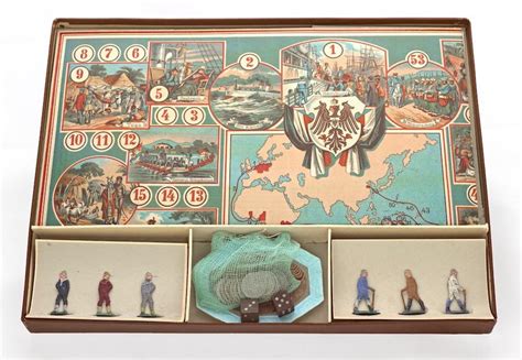 A 19th Century Board Game Made For Young Germans To Learn About The