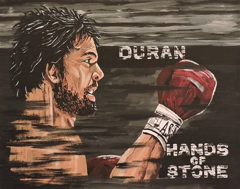 Roberto Duran Painting By Robert H Baxter Pixels