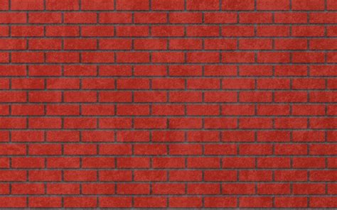 Download Wallpapers 4k Red Brickwall Macro Red Bricks Bricks