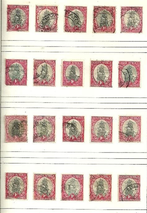 Union Of South Africa Union Of South Africa Collection Of Definitive