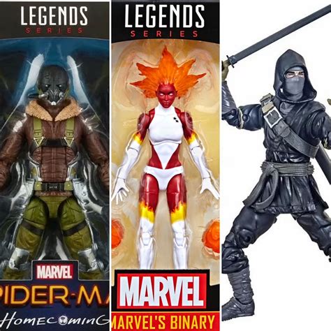Marvel Legends Exclusives Binary Deluxe Movie Vulture And Black Hand