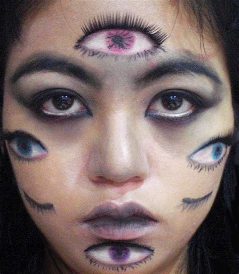 Creepy Halloween Makeup Tutorial Give Yourself Multiple Eyes