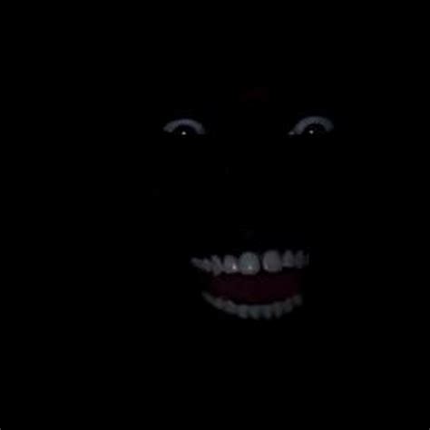 create meme scary face in the dark ebony smiles in the dark negro laughing in the dark