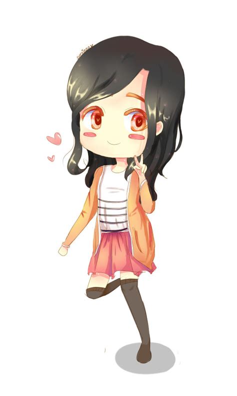 Chibi L Peaceeee By Surlinaa On Deviantart