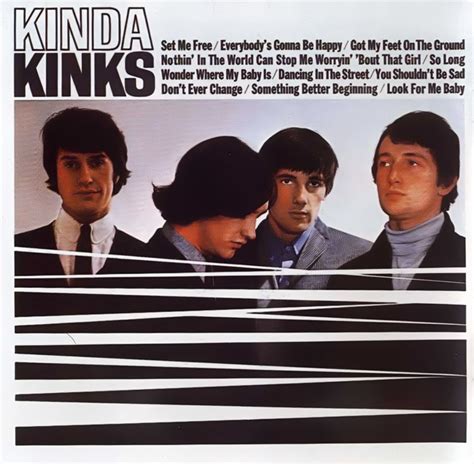 The Kinks Kinda Kinks 1965 Vinyl Record Album Covers Music Album