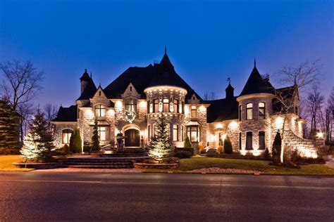 388 Million Castle Inspired Home In Quebec Canada Homes Of The Rich