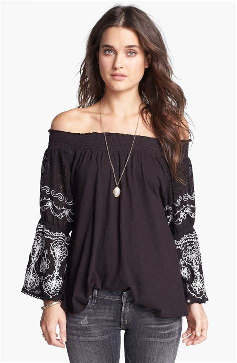 Free People Acapulco Embroidered Top Nordstrom