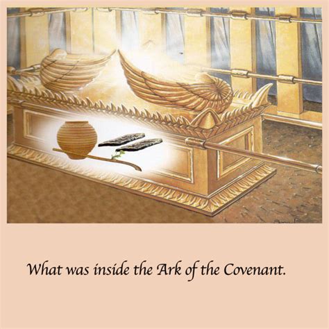What Was Inside The Ark Of The Covenant
