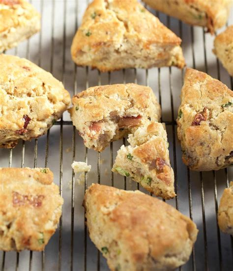 Gluten Free Bacon And Cheddar Scones Gluten Free Scone Recipe Gluten