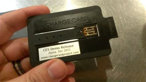 Chargecard To Enter Production Soon Ubergizmo