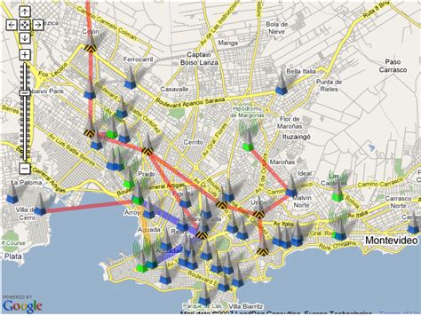 Redes De Área Metropolitana Mind Map