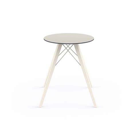 Faz Wood Dining Table Ø60x74 By Ramón Esteve Vondom Products