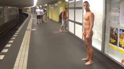 Naked Guy In The Subway Of Berlin Free Nudity Porn Video Free Porn Tube
