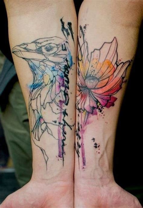 11 Watercolor Tattoos On Forearm