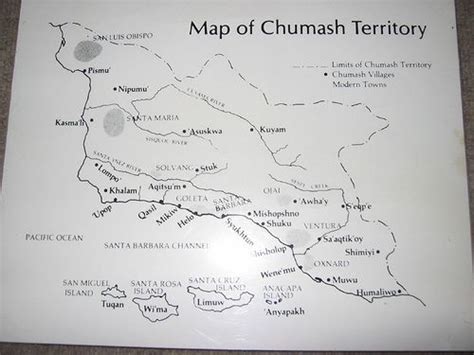The Chumash Indians Lived Here Chumash Indians Native American