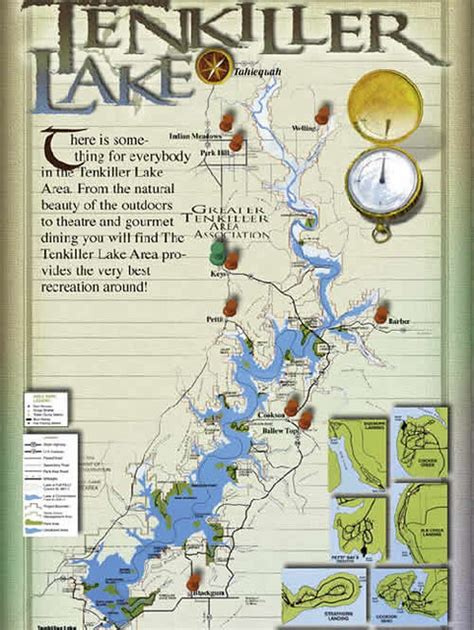 Area Map Of Lake Tenkiller One Flickr Photo Sharing