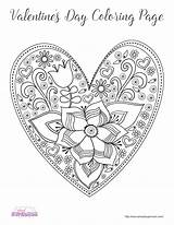 Coloring Pages Valentine Valentines Adult Grown Ups Almostsupermom Print Activity Books Each Kids sketch template
