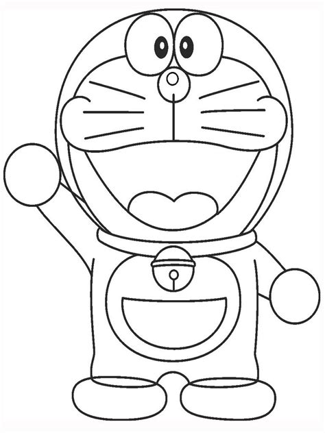Gambar Mewarnai Doraemon 1 Doraemon Cartoon Doraemon Cartoon Images