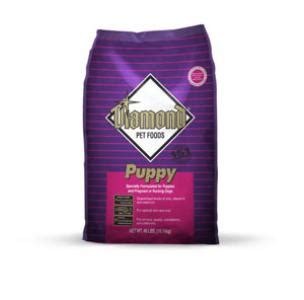 Probiotics and added fiber help support digestion even in sensitive pets. Diamond Puppy Dog Food 3.72kg