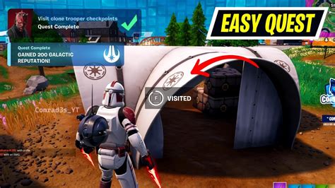 Visit Clone Trooper Checkpoints Fortnite Youtube
