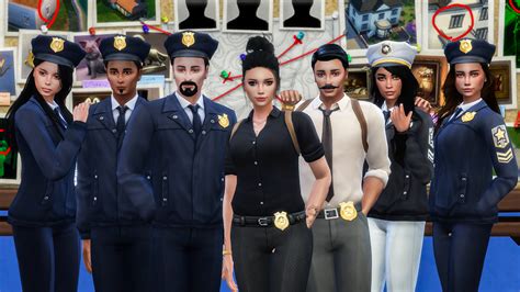 Sims 4 Police Outfit Cc