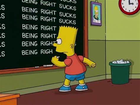 Los Simpsons Lo Predijeron De Nuevo La Famosa Escena De Bart En El