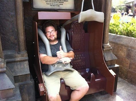 Harry Potter Ride Modified For Obese