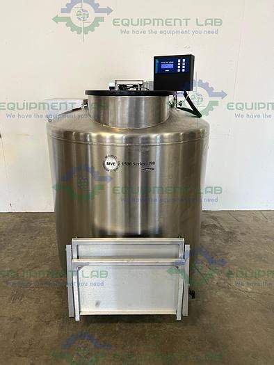 Used Chart Mve 1500 Series 190 Liquid Nitrogen Cryogenic Storage T