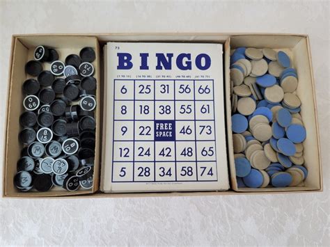 Vintage Bingo Game Complete By Whitman No 4634 69 Made In Usa Etsy