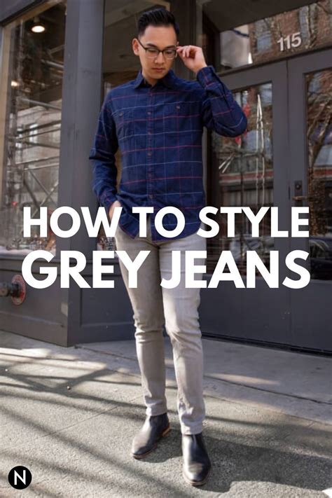 How To Style Grey Jeans For Men Next Level Gents Mens Fashion