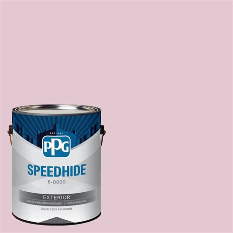 Speedhide 1 Gal Ppg1044 3 Tinted Rosewood Flat Exterior Paint Ppg1044