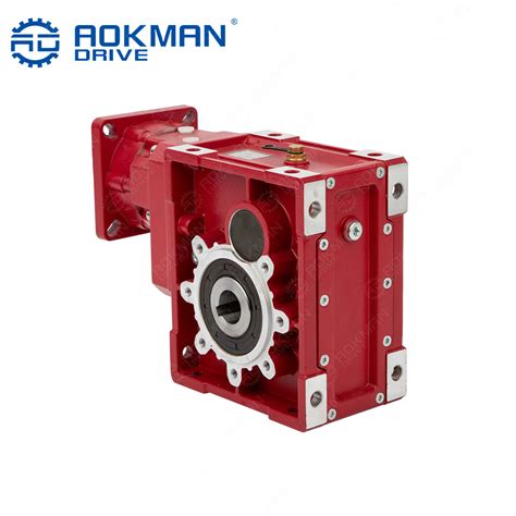 Km Series 1 100 Ratio Ac Hypoid Geared Reducer For Automated Assembly