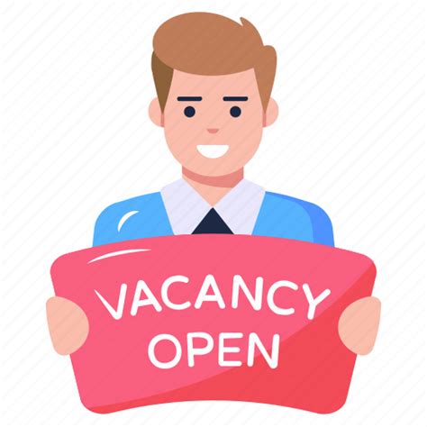 Hiring Vacancy Open Job Opportunity Vacancy Hr Icon Download On